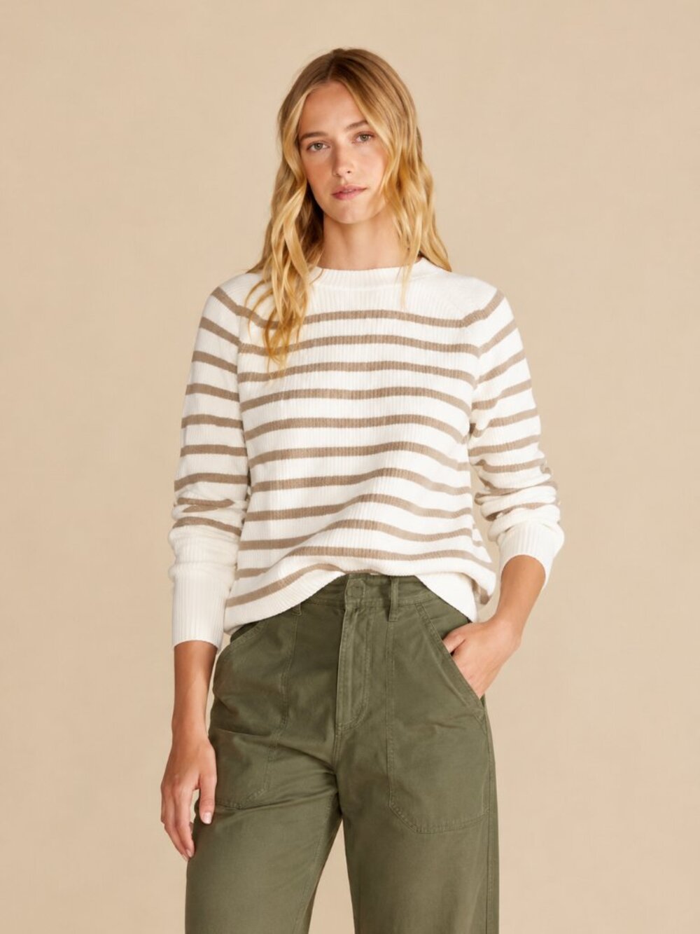 Amour Vert Layla Organic Cotton Sweater | NWT | Medium